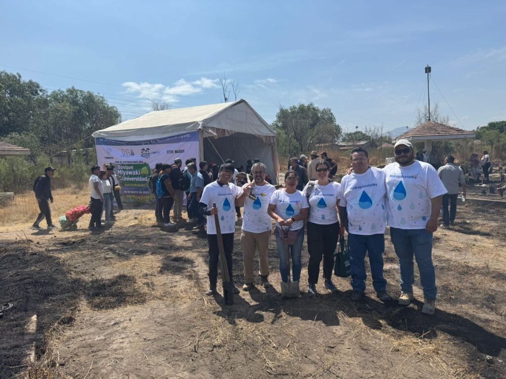 Equipo Hidro plantacion bosque Miyawaki