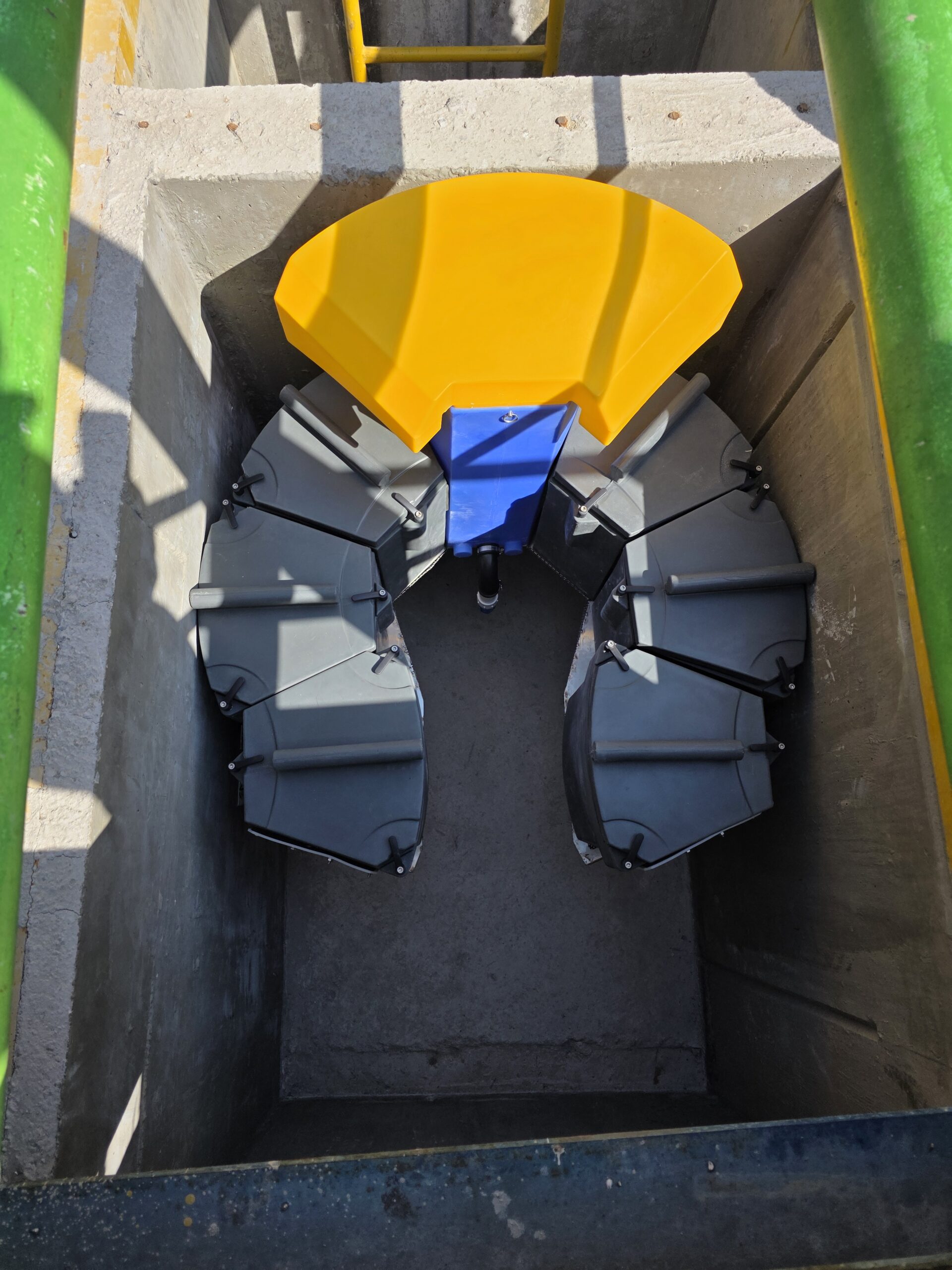 filtro upflo despues de laguna